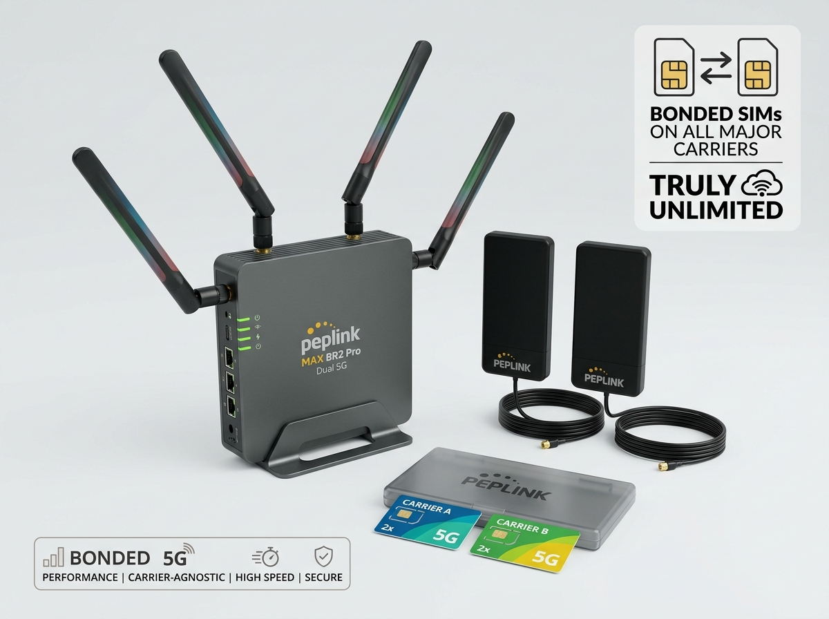 Peplink BR2 Pro Bonded 5G Internet Rental Peplink BR2 Pro Bonded 5G Internet Rental