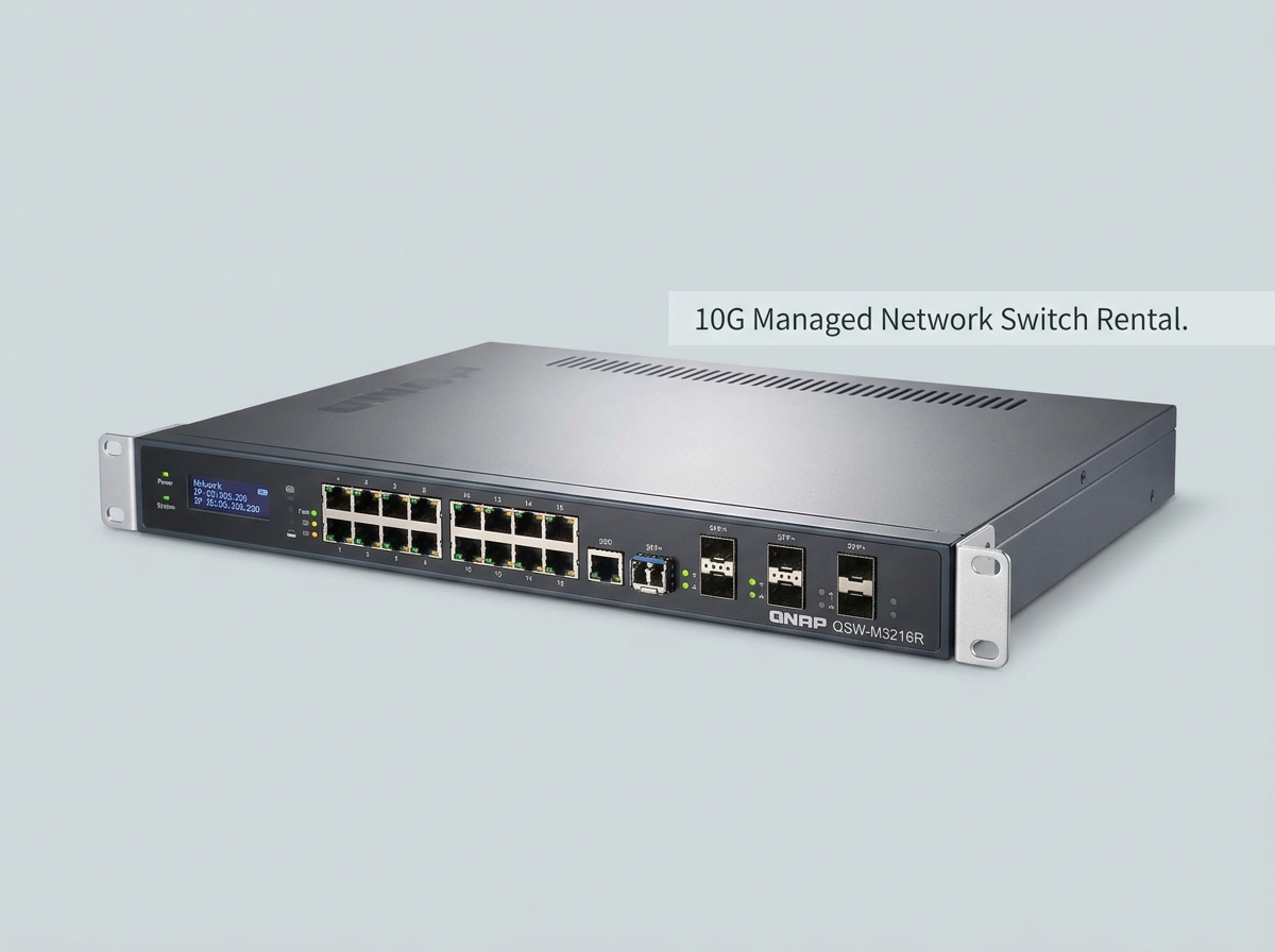 10G Managed Network Switch Rental 10G Managed Network Switch Rental