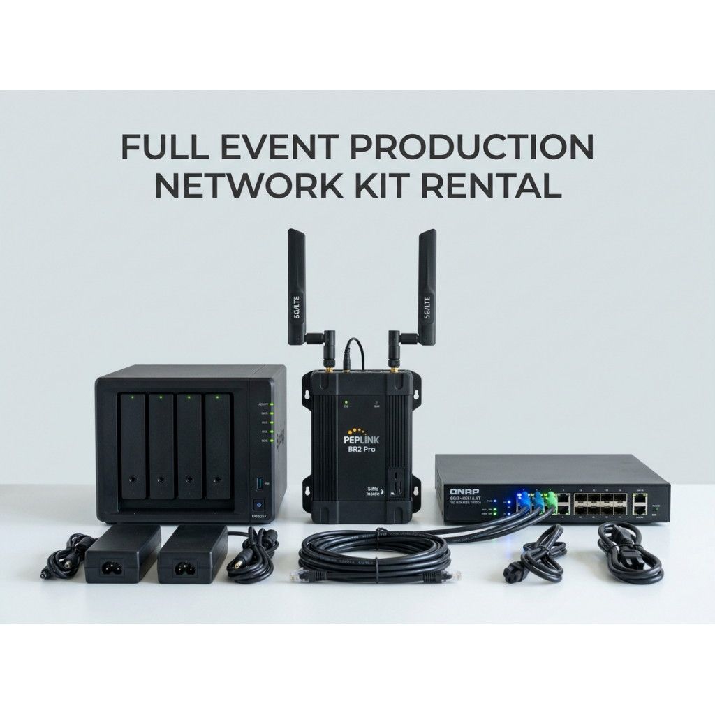 Full Event Production Network Kit Rental