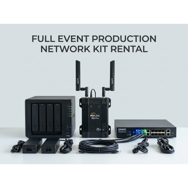 Full Event Production Network Kit Rental