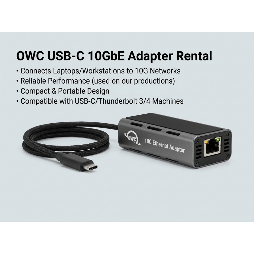 OWC USB-C 10GbE Adapter Rental