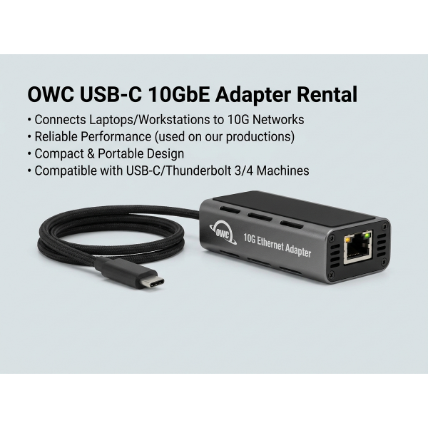 OWC USB-C 10GbE Adapter Rental